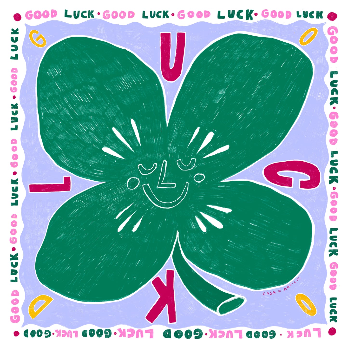 Good Luck, Lucky One.